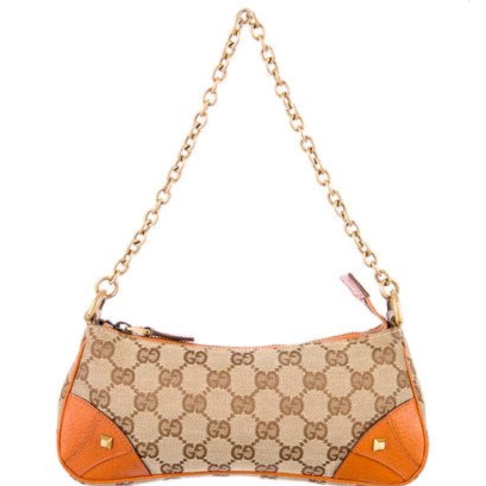 Authentic Gucci Nailhead Pouchette